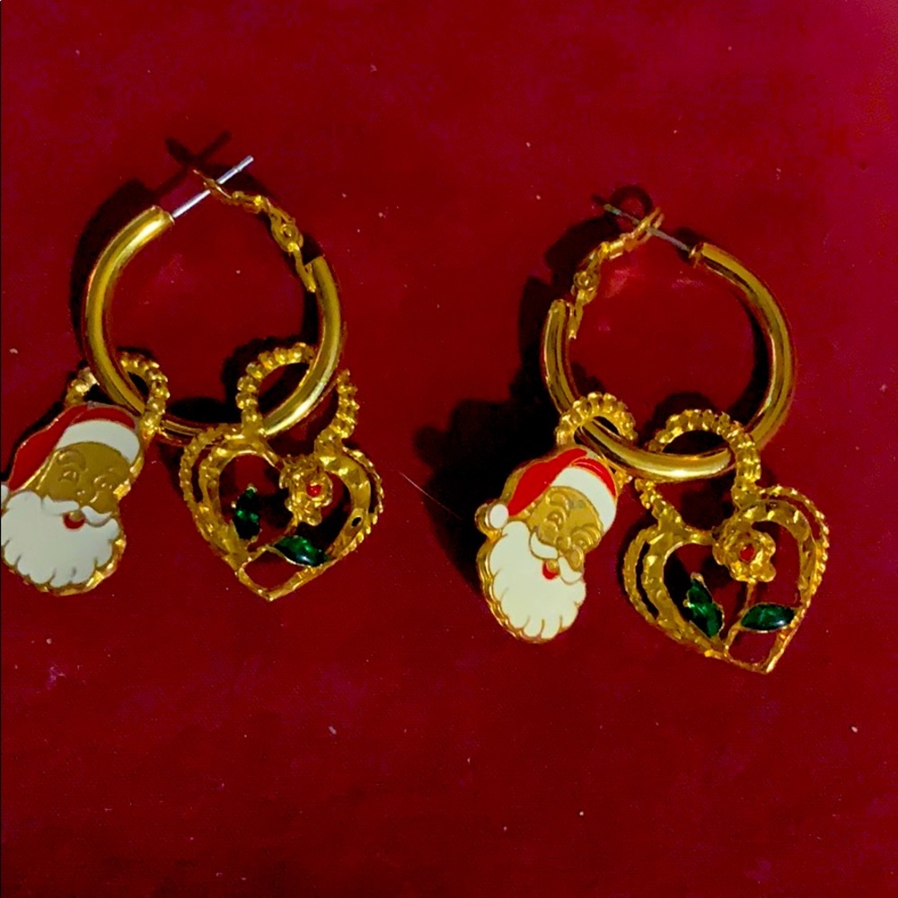 Christmas earrings